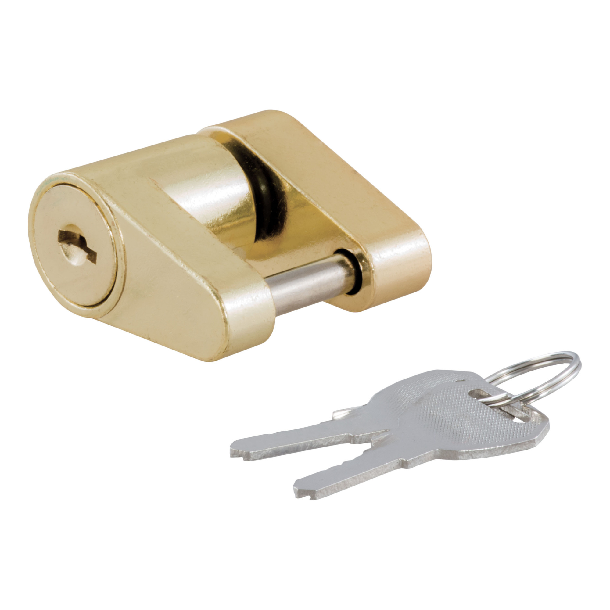 Curt Manufacturing, Coupler Lock 1/4in. Pin, 3/4in. Latch Span, Padlock, Model# 23022